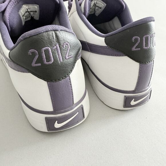 Nike 2012 Year Of The Dragon Purple And White Sneakers In Size 9 - Picture 7 of 14